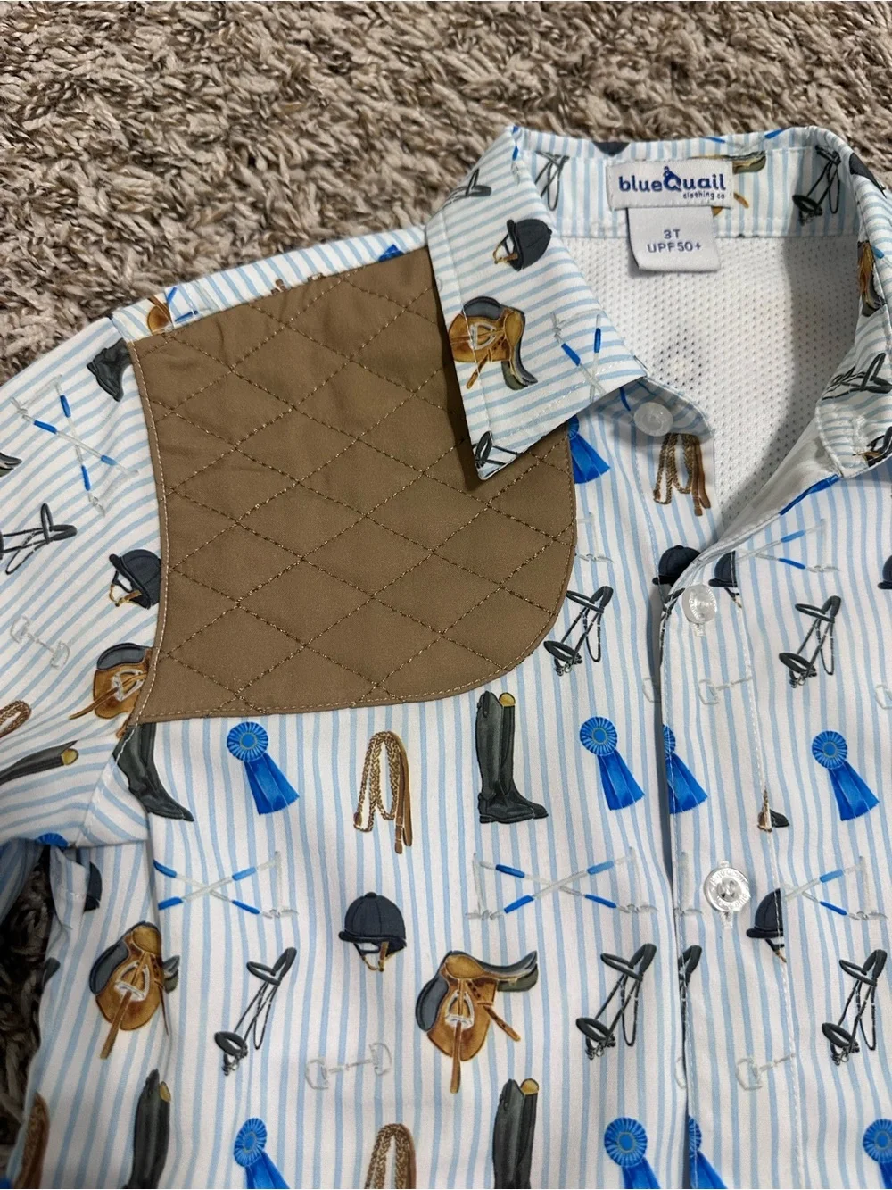 Blue Quail boys shirt 3T